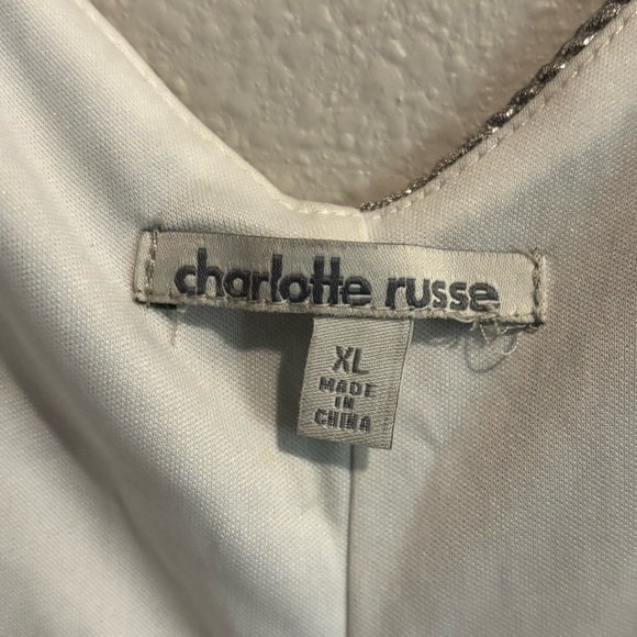 CHARLOTTE RUSSE NWT ROMPER spaghetti straps XL - Picture 3 of 5